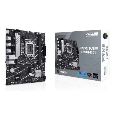 ASUS PRIME B760M-R D4 Intel B760 LGA 1700 Micro-ATX