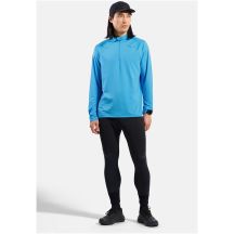 Odlo Herren ESSENTIAL CERAMIWARM Mid Layer 1/2 Zip Rollkragenpullover Blau XXL