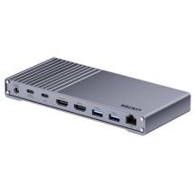 Unitek Triple USB4 40Gb/s Dockingstation, 120W Netzteil