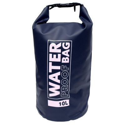 3. Wasserdichter Rucksack-Trockensack 10 l marineblau