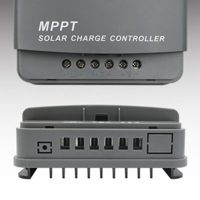5. Qoltec MPPT-Solarladeregler mit Temperatursensor 20 A | 12 V / 24 V | LCD | 2 x USB