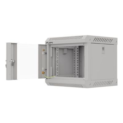 5. Lanberg WF11-3304-10S 4U Rack-Wandmontageschrank Grau
