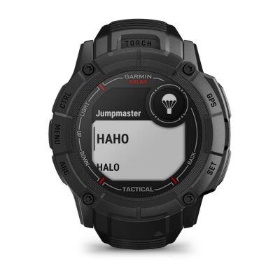19. Garmin Instinct 2X Solar Tactical Edition Schwarze Uhr
