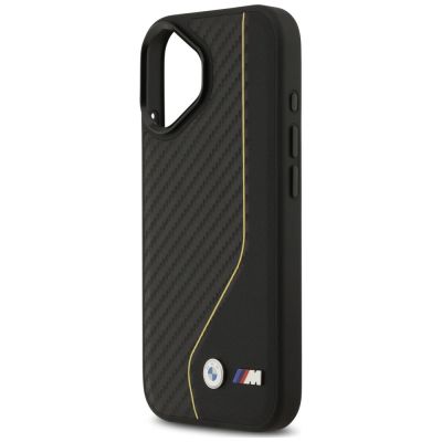6. BMW M Carbon Line & Logo MagSafe Hülle für iPhone 17 - Gelb