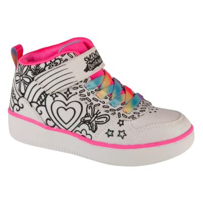 Skechers Sport Court 92 - Color Me Kicks 302213L-WMLT Weiß 27