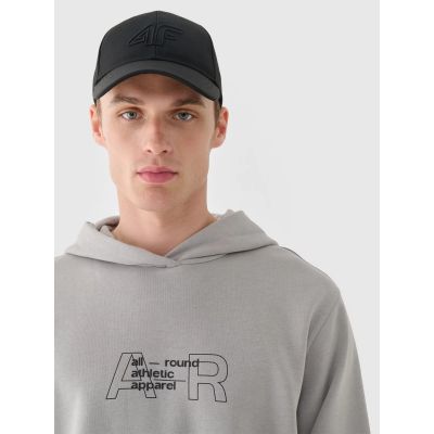 3. Herren Sweatshirt mit Kapuze, offen, 4F 4FRAW24TSWSM1816-25S