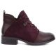 2. Damen-Wildleder-Stiefeletten mit Isolierung, bordeauxrot, M.Daszyński MR2458