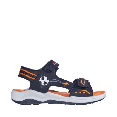 Lotto Estaca Kindersandalen, marineblau und orange, 2601480 5927