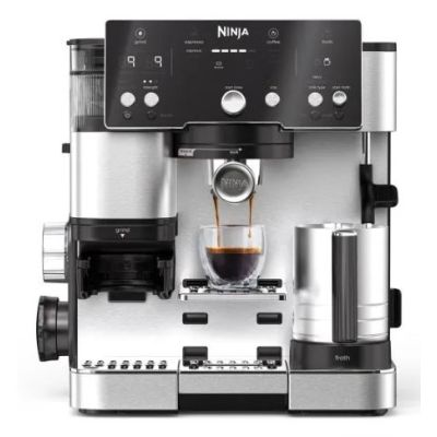4. Ninja Luxe Essential Kaffeemaschine (ES501EU) Silber