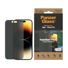 PanzerGlass Classic Fit antibakterielles Sichtschutzglas für iPhone 14 Pro