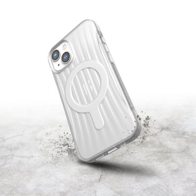 4. Raptic X-Doria Clutch Case iPhone 14 mit MagSafe Rückseite transparent