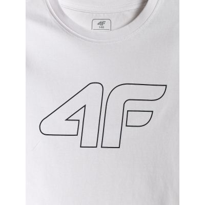 8. Normales bedrucktes Jungen-T-Shirt 4F 4FJRSS26TTSHM3599-10S