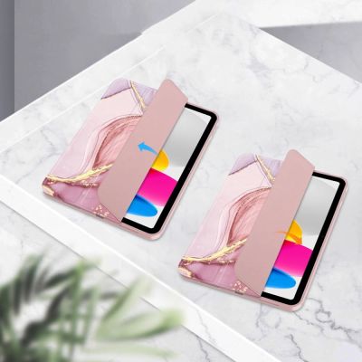 10. Tech-Protect SC Pen-Hülle für iPad 10,9" 2022 – rosa Marmor