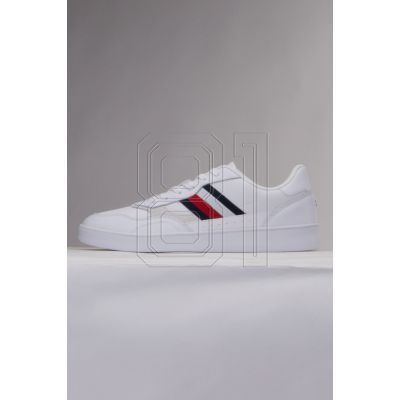 10. Tommy Hilfiger Court Cupsole Retro Lth Stripes M FM0FM04828YBS Schuhe