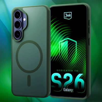 25. 3mk Smoke MagCase für Samsung Galaxy S26+ - grün
