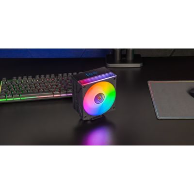 6. TACENS MARS MCPU-LCD 120 PWM 300W TDP LCD BK- CPU-Kühler