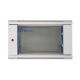 2. Extralink 6U 600x600 Grauer Wand-Rackschrank