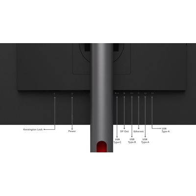12. Monitor LENOVO ThinkVision P27h-30 27 Zoll 2560x1440 IPS 16:9 350cd/m² HDMI DP USB-Hub