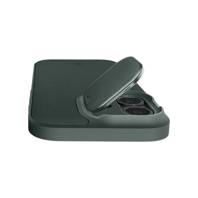 11. Spigen Optik Armor MagSafe iPhone 17 Hülle - Grün