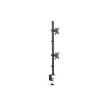Vertikale Tischhalterung für 2 x LCD-Monitore, max. 32 Zoll, 8 kg