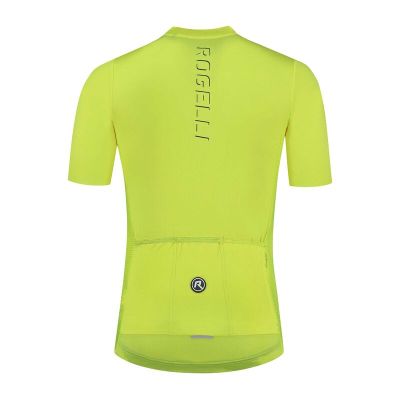 2. Rogelli DISTANCE Herren-T-Shirt, limette, Größe M