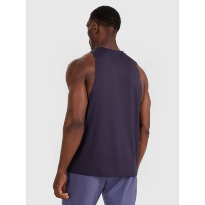 2. Schnelltrocknendes Trainings-Tanktop für Herren 4F 4FWAW25TFSLM554-30S