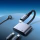 9. Joyroom SY-L02 Lightning auf 2x Lightning DAC-Adapter 2in1 – Schwarz