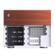 19. Jonsbo N4 WHITE Micro Tower Computer Security & Holders White