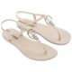 2. Ipanema Sandal Class Damen Flip-Flop-Sandalen beige mit gold
