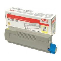 OKI 46471101 Tonerkartusche, 1 Stück, Original, Gelb