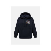 Bluza damska PEAK PERFORMANCE W Terry Graphic Hood kolor czarny