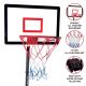 19. DUNLOP VERSTELLBARES BASKETBALLSET 1,65-2,05 M 3-IN-1