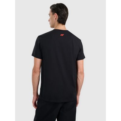 2. Herren-T-Shirt mit Aufdruck, regulär, Größe 4F 4FRAW25TTSHM3224-20S