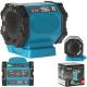 3. Dedra DED7004 blauer Lautsprecher