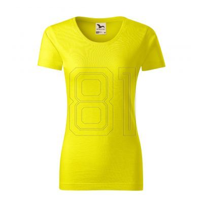 3. Malfini Native T-Shirt (GOTS) W MLI-17496 Zitrone