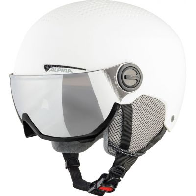 ALPINA ARBER VISOR Q-LITE WEISS Skihelm 54-58