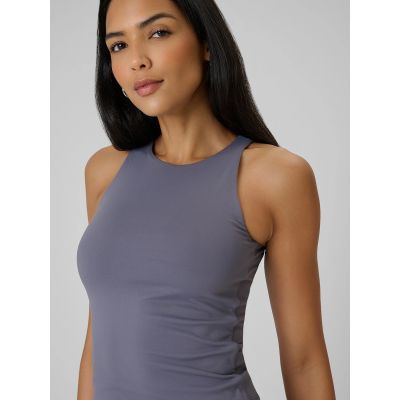 4. Ärmelloses, schmal geschnittenes Damen-T-Shirt, einfarbig, Größe 4F 4FRSS26TSLEF319-24S