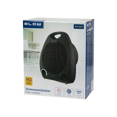 3. BLOW Heizlüfter 2000 W FH-A01 FARELKA, schwarz