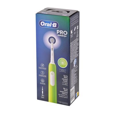 11. Oral-B Pro Junior Grüne elektrische Zahnbürste