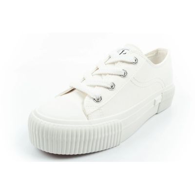 3. Lee Damen-Sportschuhe Isla Sneakers, weiß, Plateau, bequem