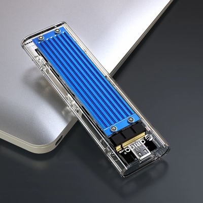 7. Orico TCM2-C3 M.2 NVME auf USB-C 10Gb/s Festplattenlaufwerk - Blau