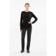 2. Damen-Sweatshirt Viking Longsleeve Andali – Schwarz/Hellgrau, Größe: M