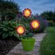 6. SOLARLAMPE SONNENBLUMEN IM GRÜNEN BLUMENTOPF