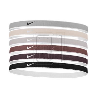 Nike Swoosh Sport Stirnbänder, 6er-Pack, mit Spitze, 92800592027