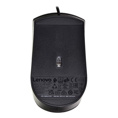 4. Lenovo 300 USB-Maus GX30M39704 (optisch; 1600 DPI; schwarz)