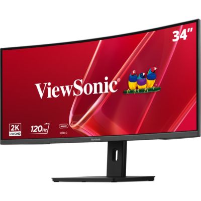3. Viewsonic VA VA3420C-2 Computermonitor 86,4 cm (34") 3440 x 1440 px UltraWide Quad HD LED Schwarz