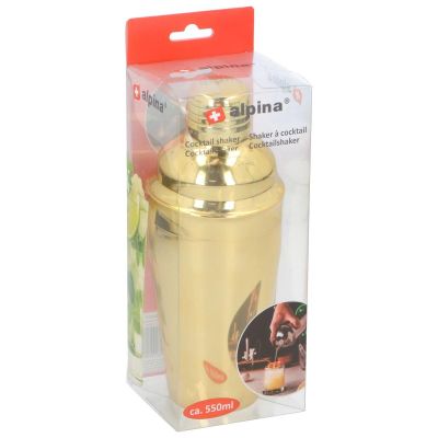 ALPINA GOLD COCKTAIL-SHAKER 550ML