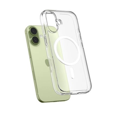 5. Spigen Ultra Hybrid MagSafe Case für iPhone 17 - Weiß