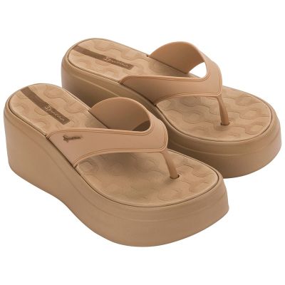 Ipanema Damen-Flip-Flops Solaris Plateau Beige