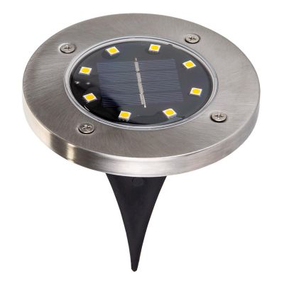 46. Solarlampe mit 8 SMD-LEDs zur Erdung, 4er-Set